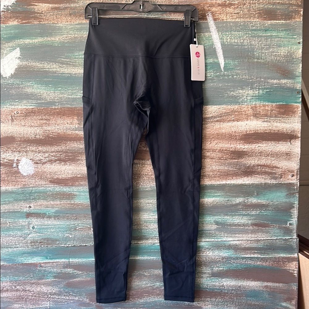 Black High-Waisted Leggings